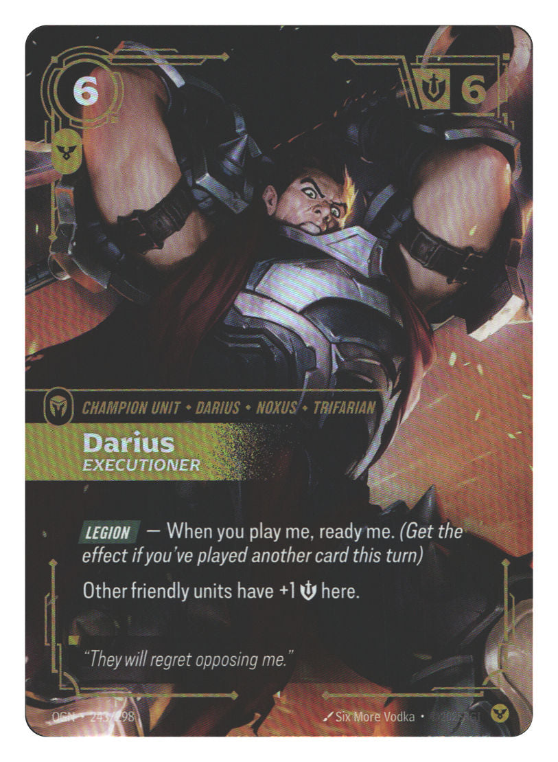 Darius, Executioner