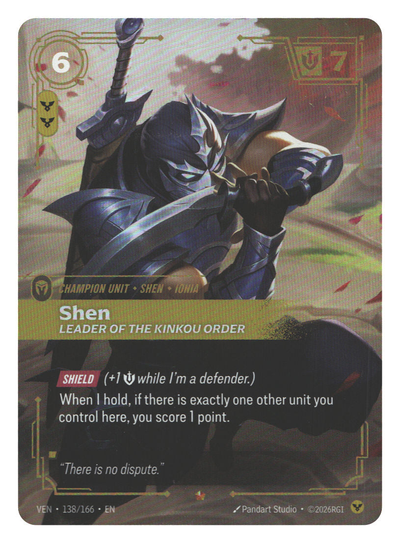 Shen, Leader of the Kinkou Order | Near Mint / English / Foil