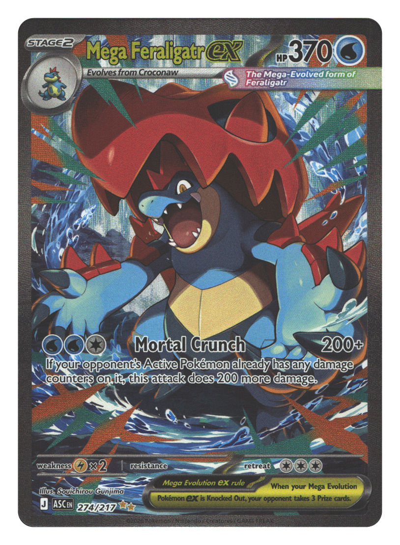 Mega Feraligatr ex - 274/217