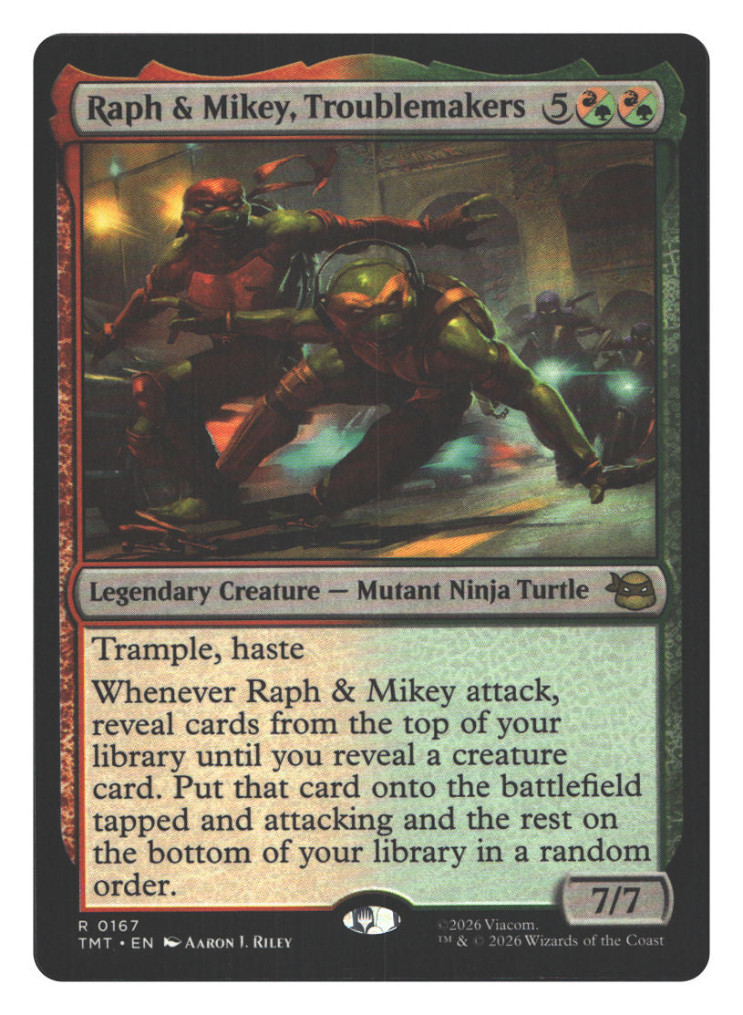 Raph & Mikey, Troublemakers