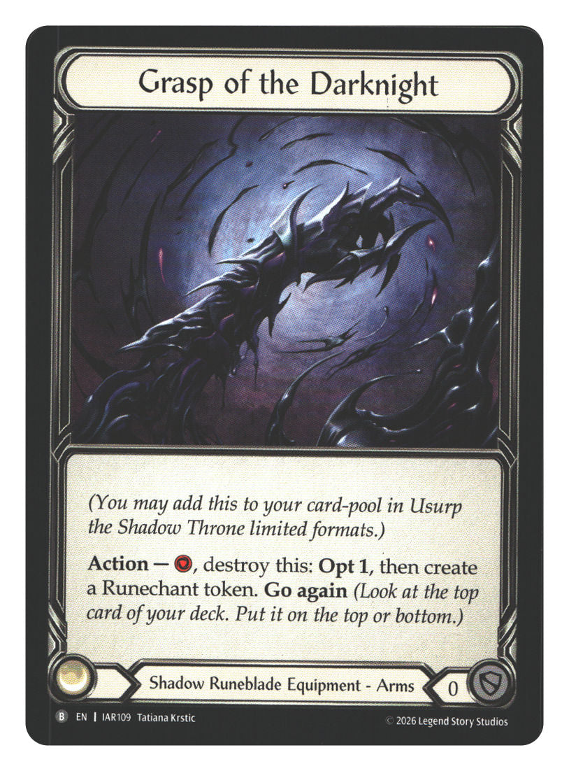 Grasp of the Darknight | Near Mint / English / Normal