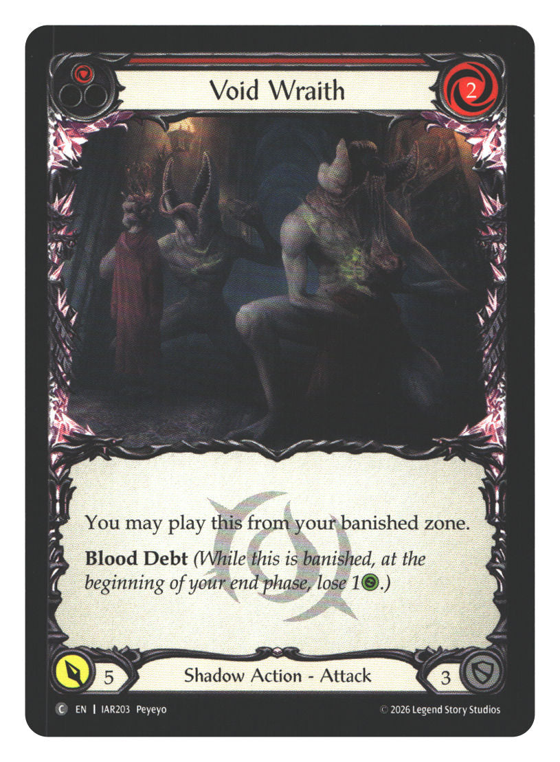 Void Wraith (Red) | Near Mint / English / Normal