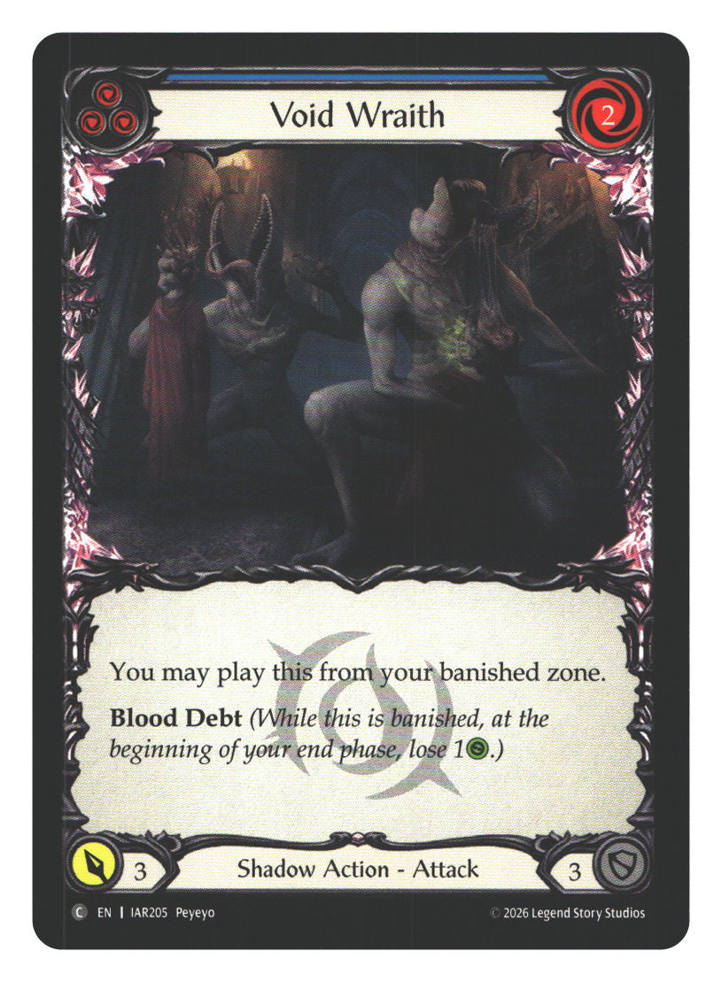 Void Wraith (Blue) | Near Mint / English / Normal