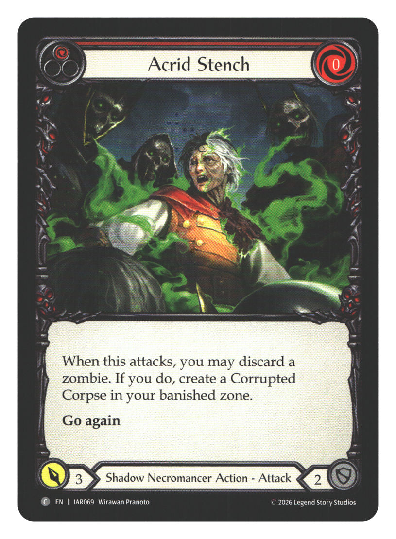 Acrid Stench (Red) | Near Mint / English / Normal