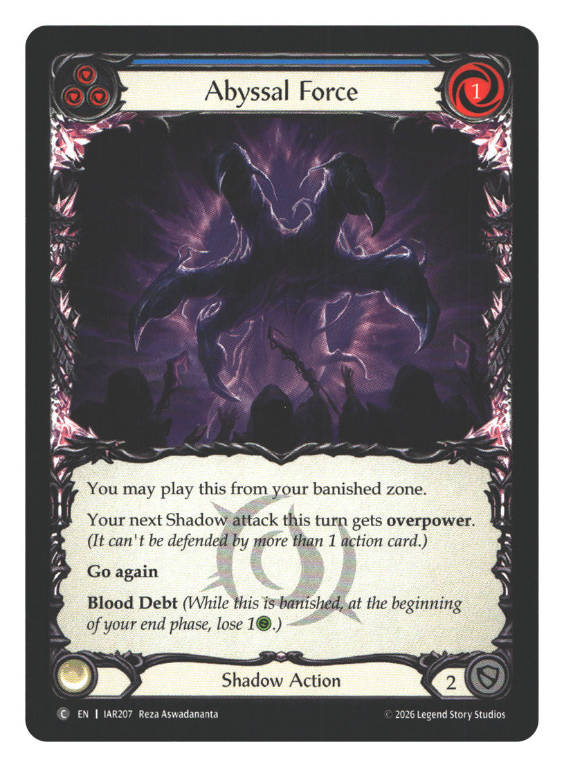 Abyssal Force | Near Mint / English / Normal