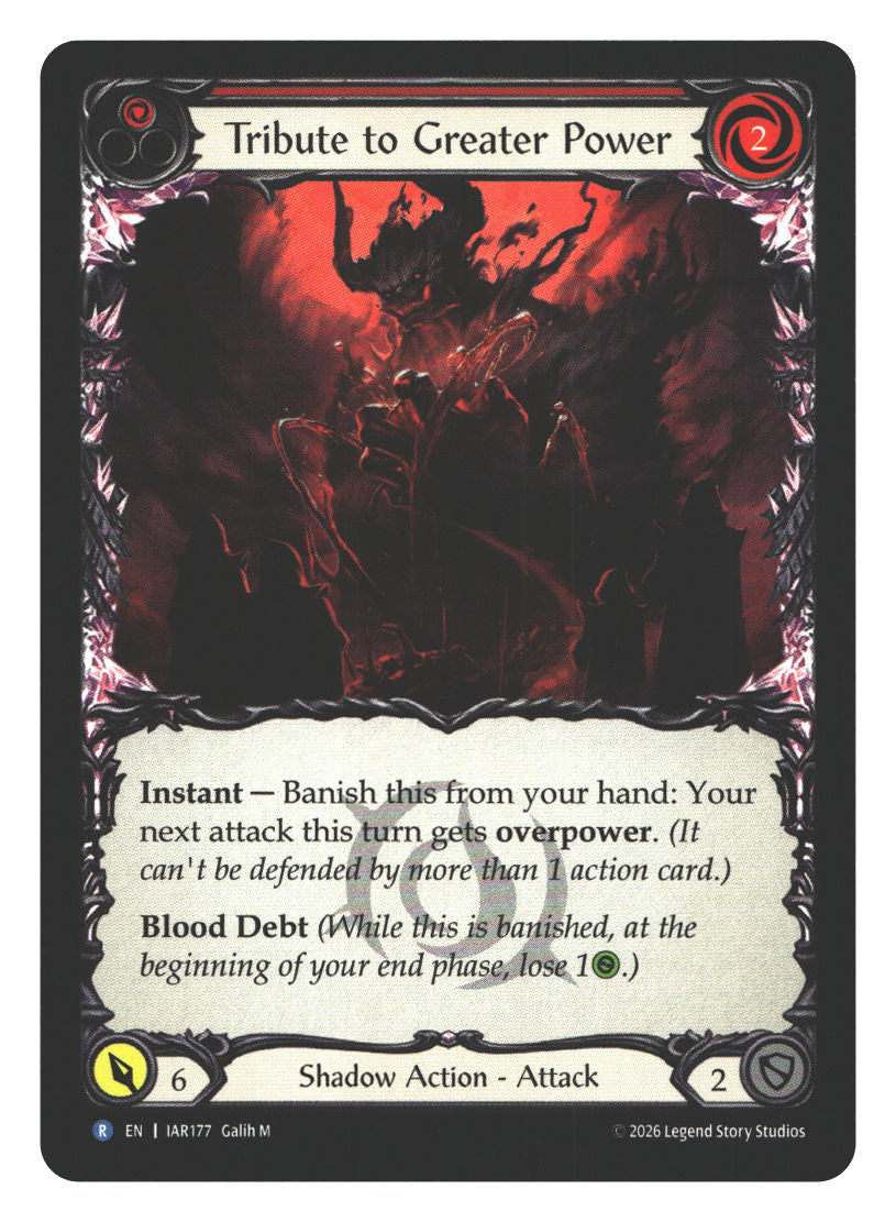 Tribute to Greater Power
