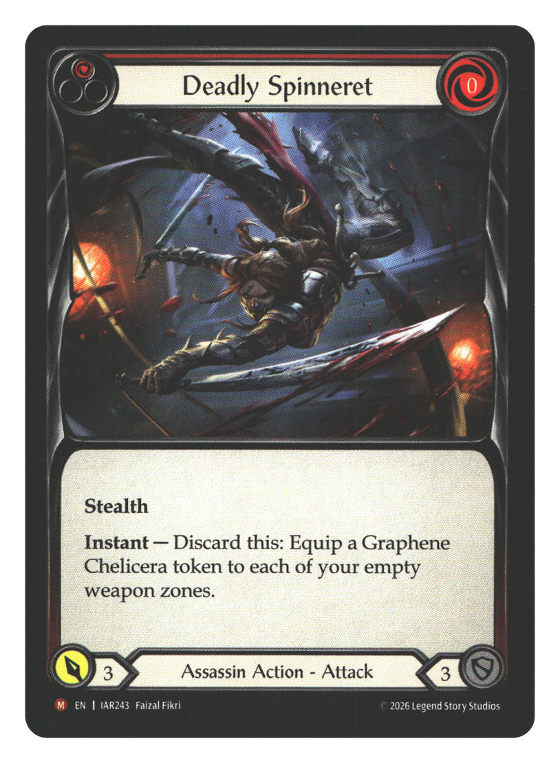 Deadly Spinneret