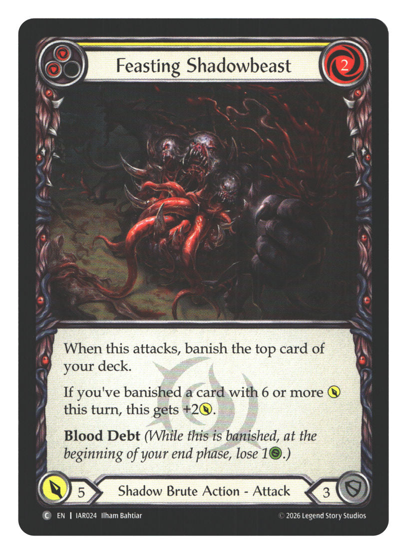 Feasting Shadowbeast (Yellow)