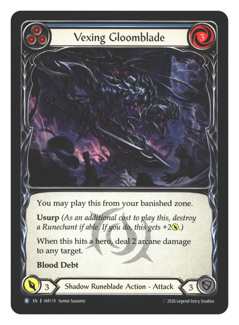 Vexing Gloomblade (Blue)