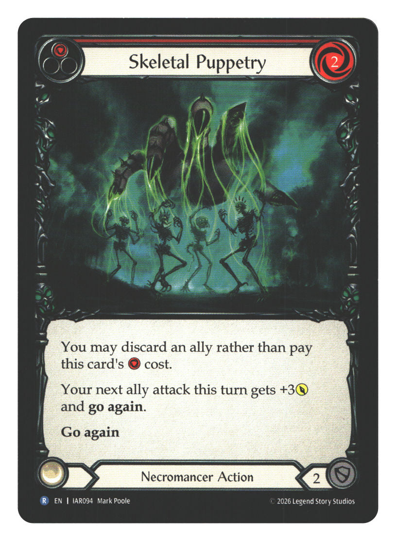 Skeletal Puppetry (Red)