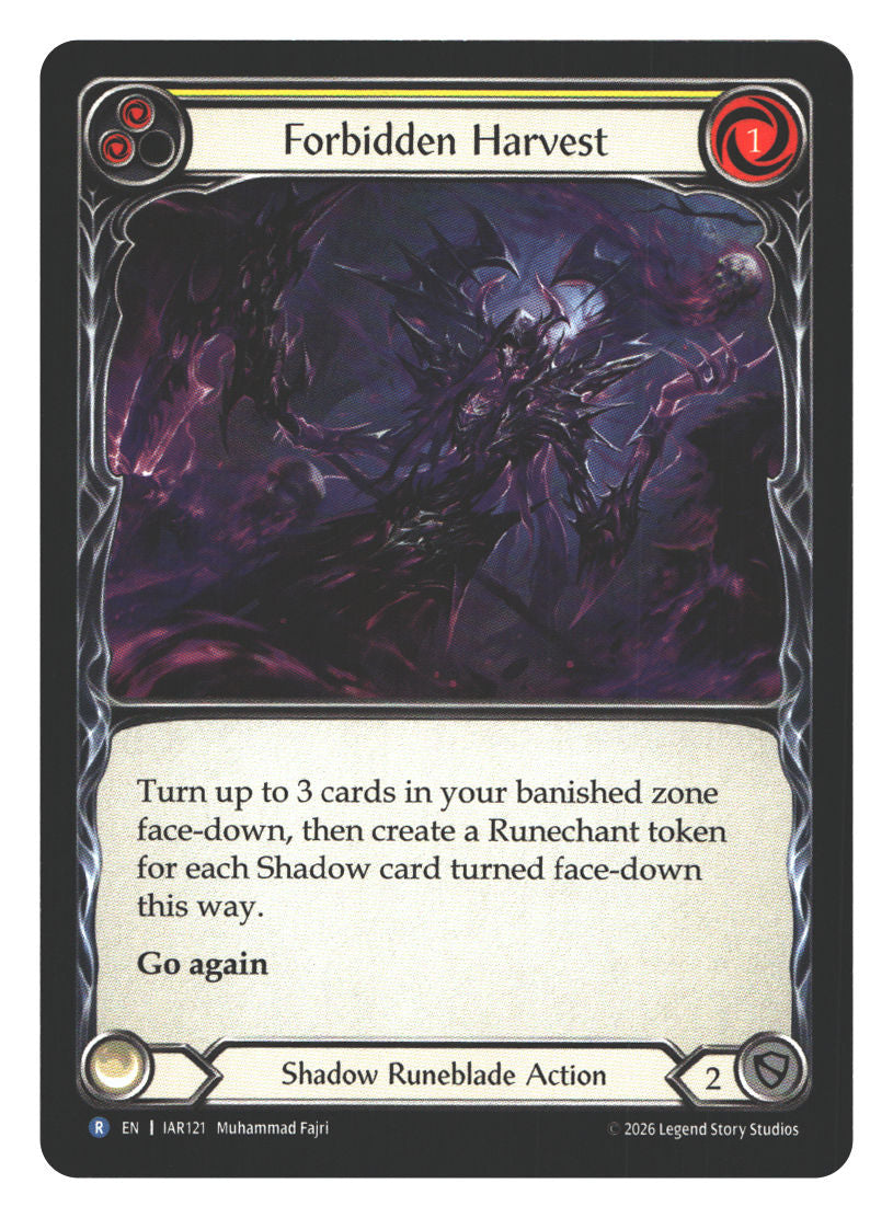 Forbidden Harvest