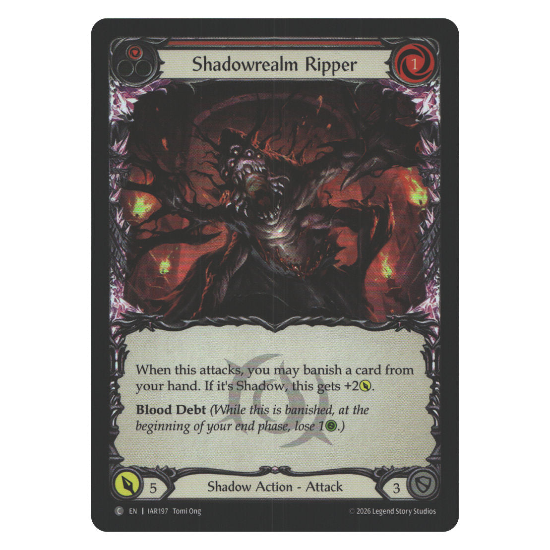 Shadowrealm Ripper (Red)