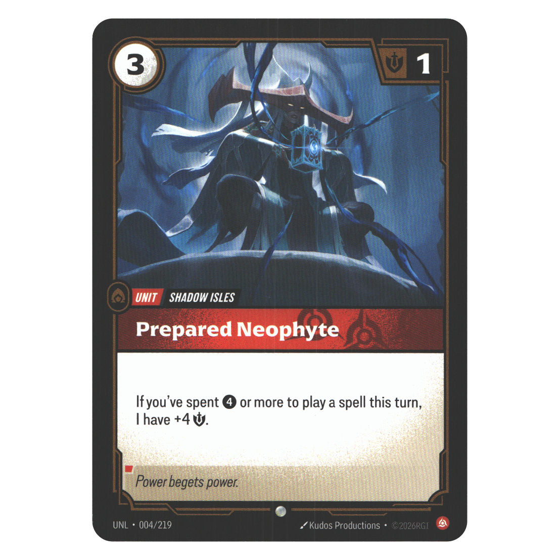Prepared Neophyte