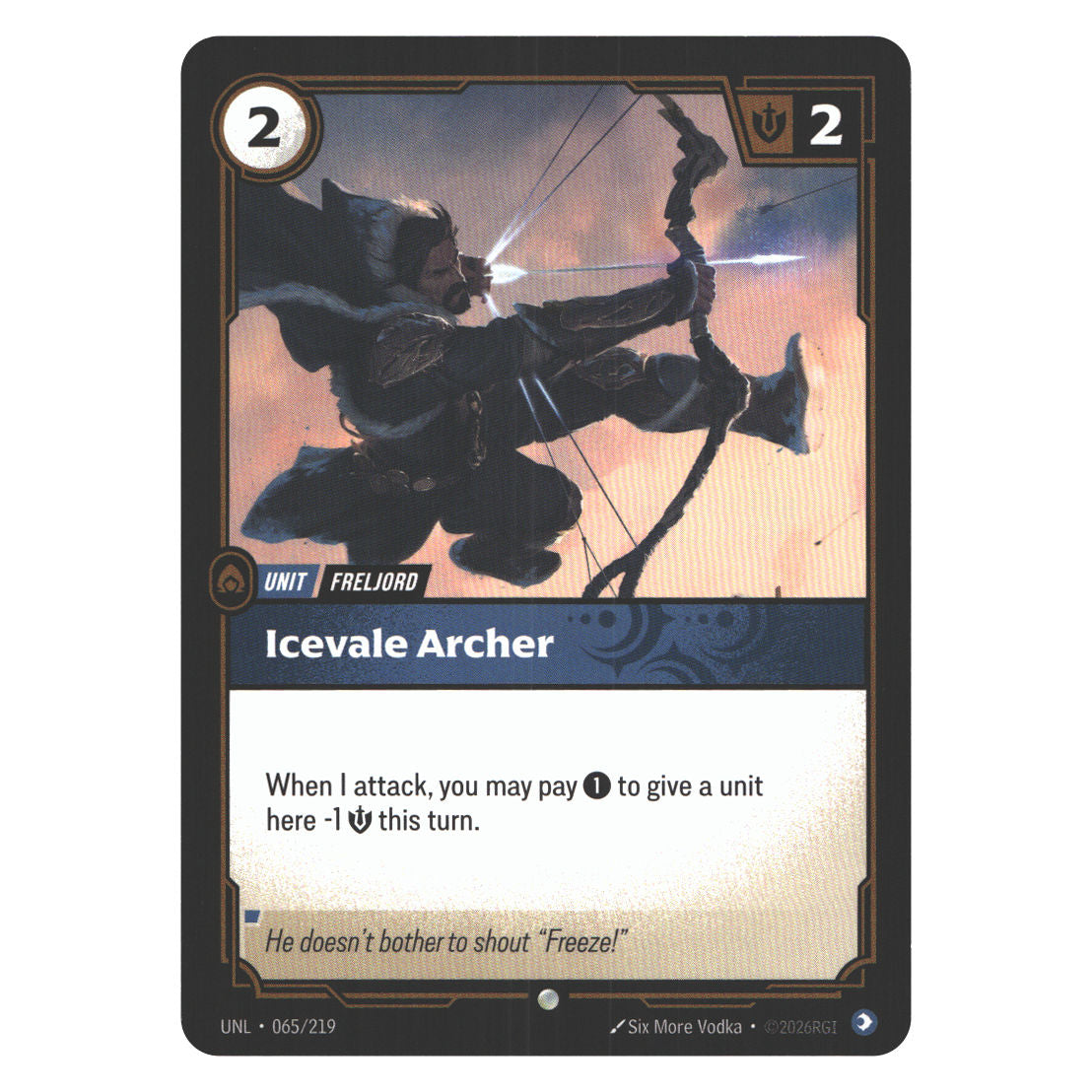 Icevale Archer | Near Mint / English / Normal