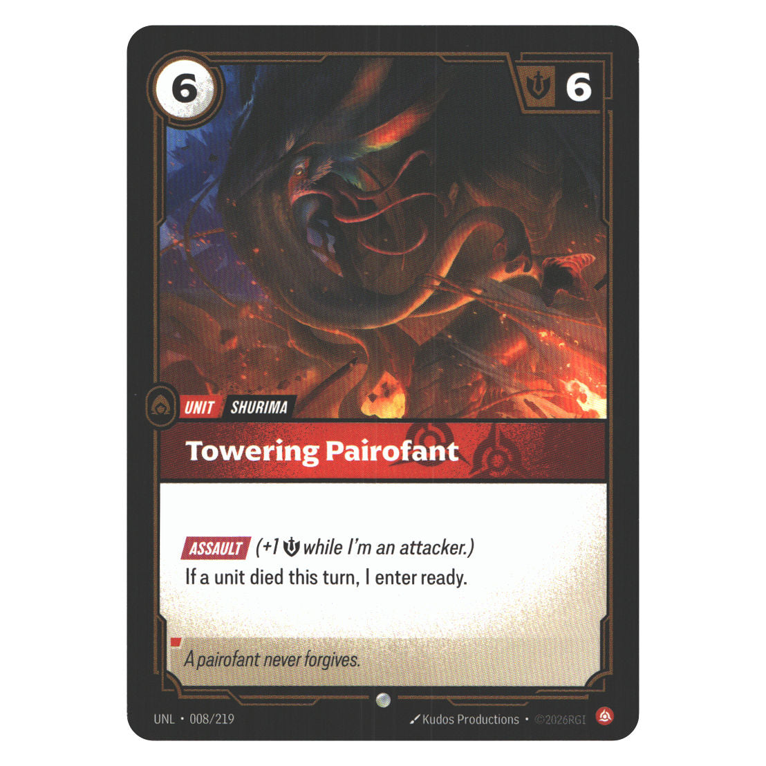 Towering Pairofant | Near Mint / English / Normal