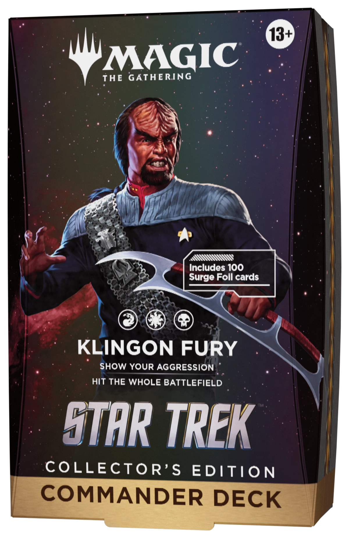 Magic: The Gathering Star Trek Collector Edition Commander Deck - Klingon Fury