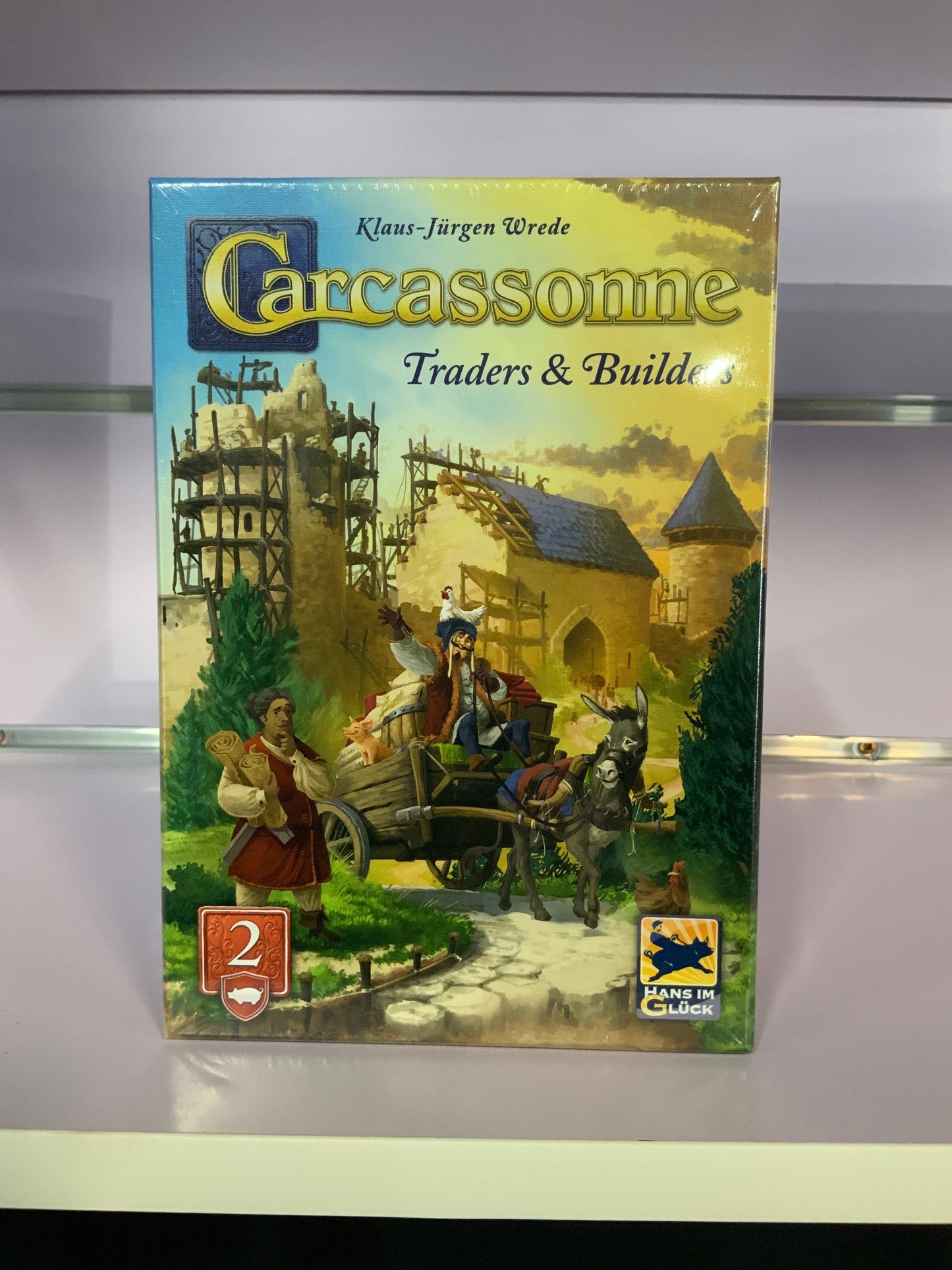 Carcassonne: Exp 2: Traders & Builders (EN) - Refresh