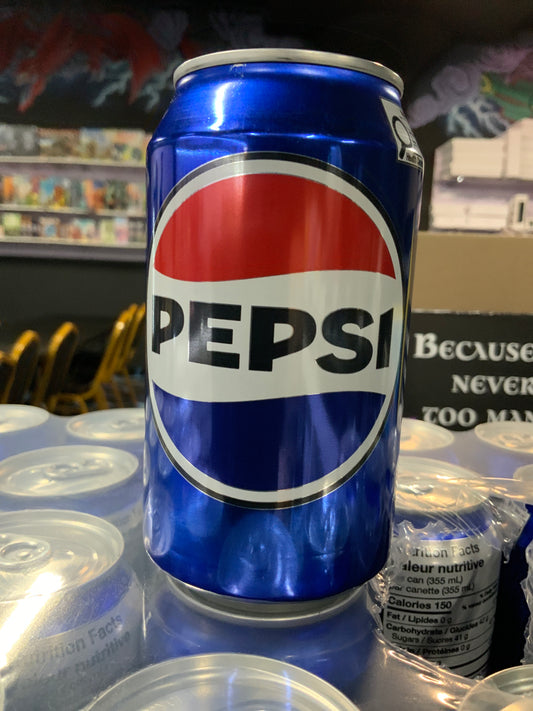 Pepsi Soda Can