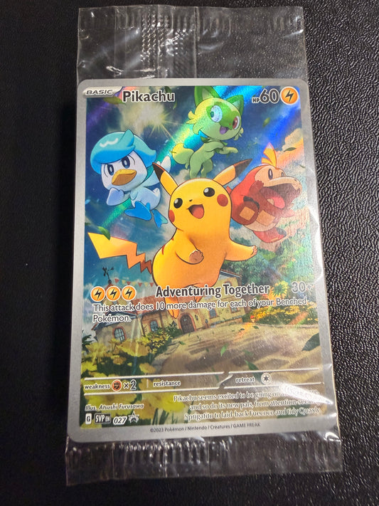 Pikachu SVP 027 Promo - Sealed