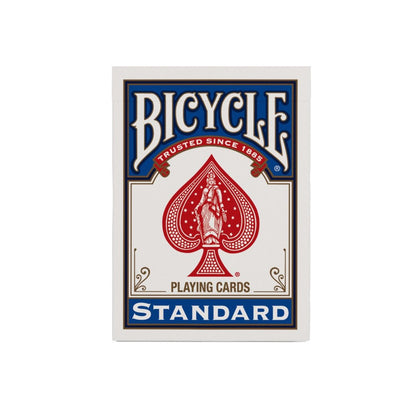 Blue Bicycle Standard Rider Back playing-card tuck box