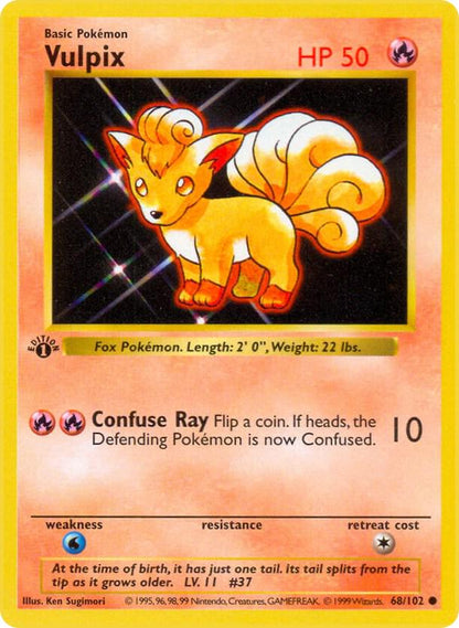 Vulpix | Lightly Played / English / 1st Edition