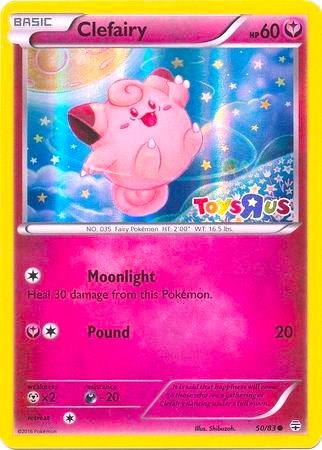 Clefairy - 50/83 (Toys R Us Promo)