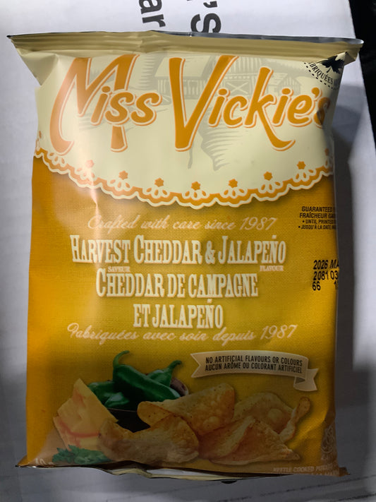 Miss Vickie’s Harvest Cheddar & Jalapeño