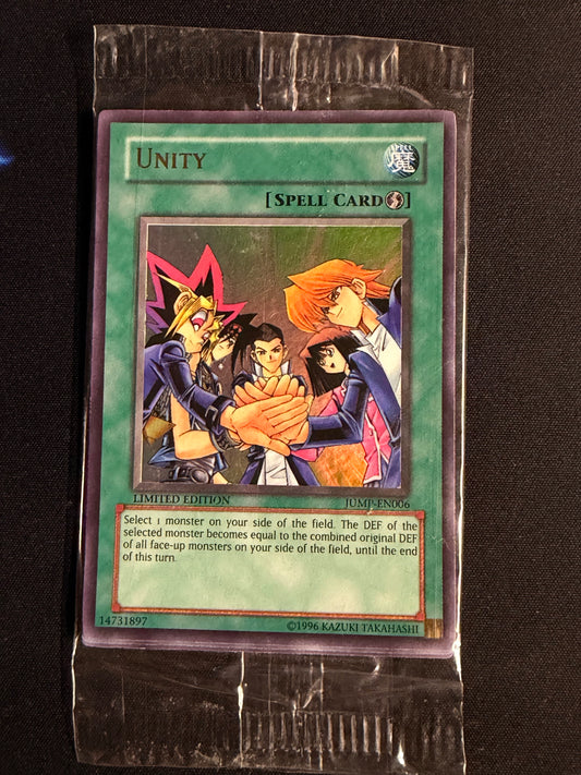 Unity, Yu-Jo Friendship & Judgment of the Pharaoh - Sealed Shonen Jump 3-Card Promo Pack