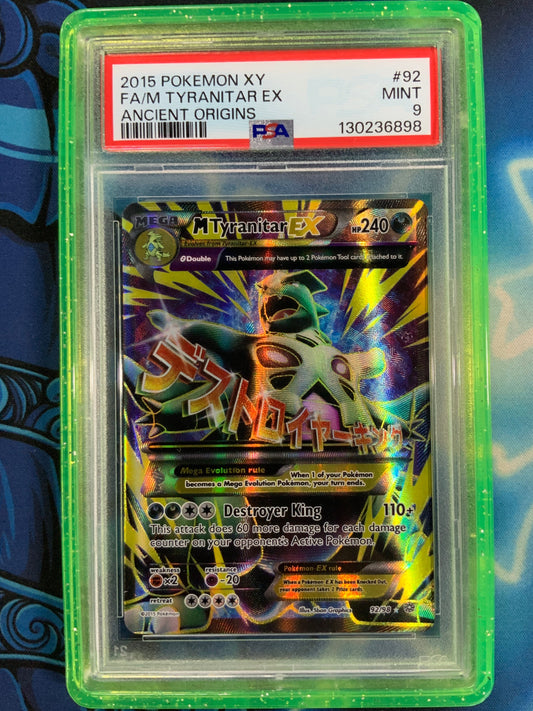 Tyranitar Ex Ancient Origins PSA 9 #92