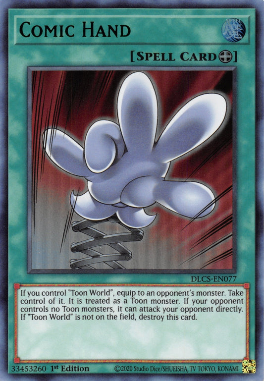Comic Hand (Green)