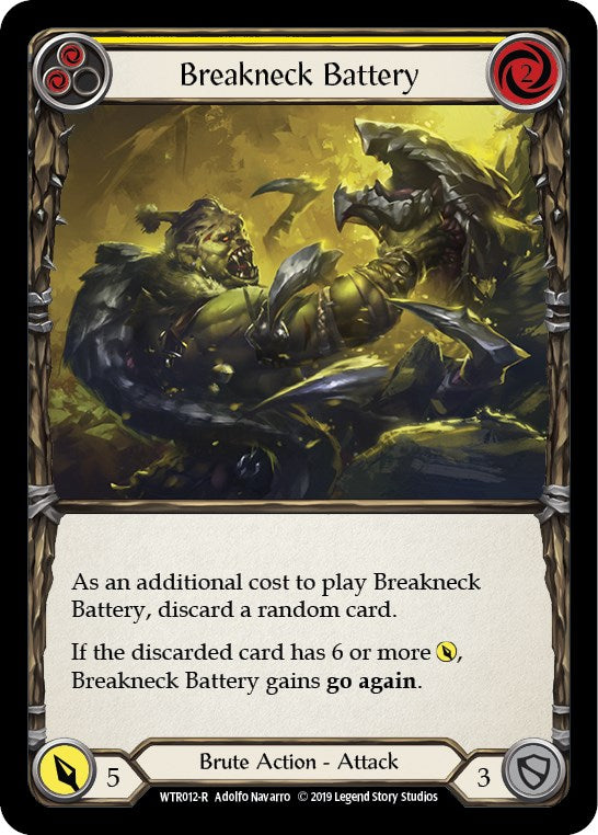 Breakneck Battery (Yellow)
