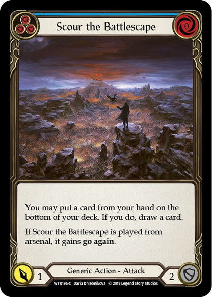 Scour the Battlescape (Blue)