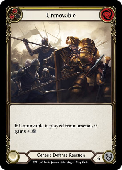 Unmovable (Yellow)