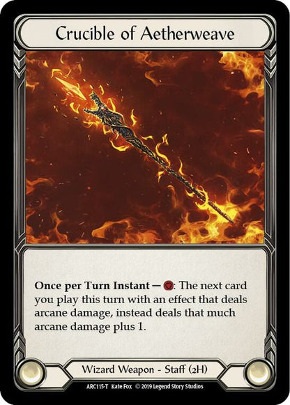 Azalea, Ace in the Hole // Crucible of Aetherweave (Back)
