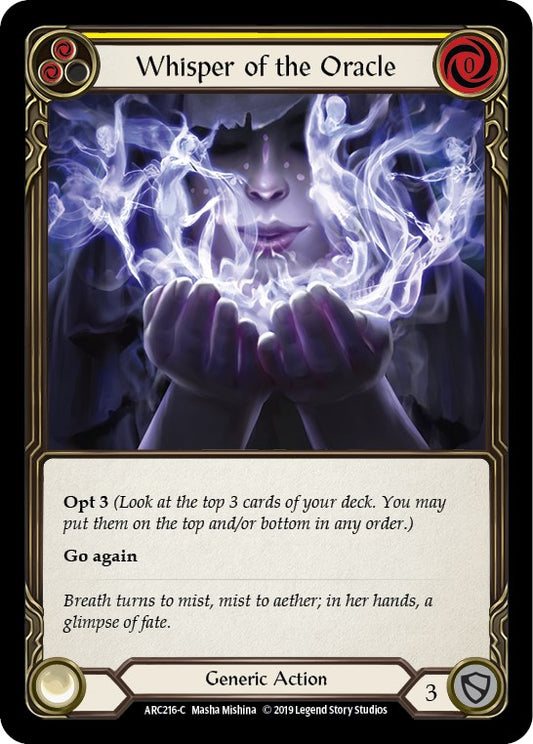 Whisper of the Oracle (Yellow)