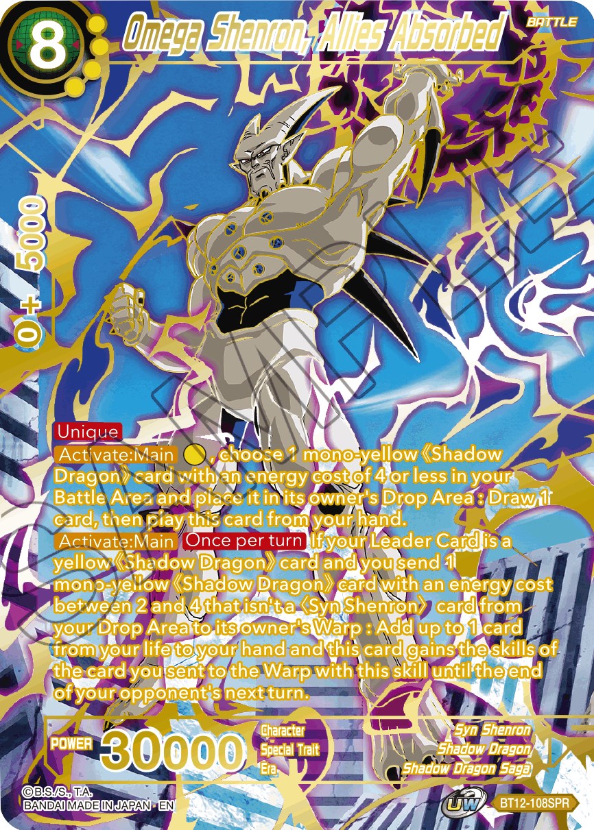 Omega Shenron, Allies Absorbed (SPR)