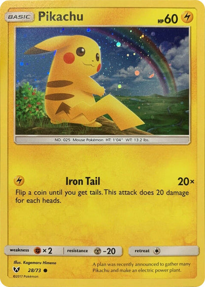 Pikachu - 28/73 (Cosmos Holo)