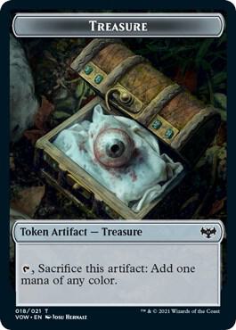 Blood // Treasure Double-Sided Token (Back)