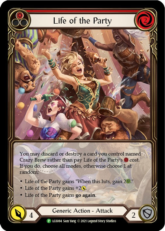 Life of the Party (Red) - LGS084