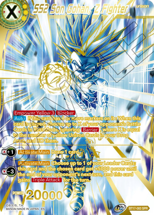 SS2 Son Gohan, Z Fighter (SPR)