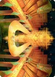 Racers' Ring Art Card