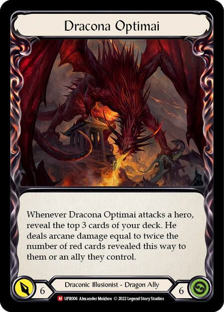 Invoke Dracona Optimai // Dracona Optimai (Back)