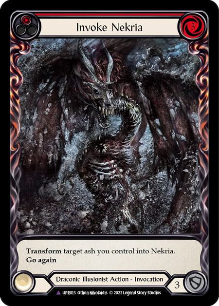 Invoke Nekria // Nekria (Marvel) (Back)