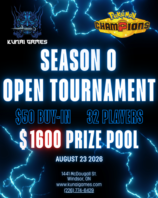 Kunai's Season 0 $50 Open Tournament (VGC)