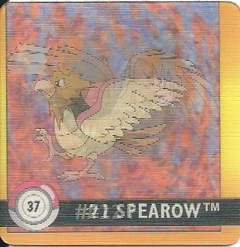 1999 Pokémon Artbox Action Flipz #37 Spearow / Fearow – Premier Edition
