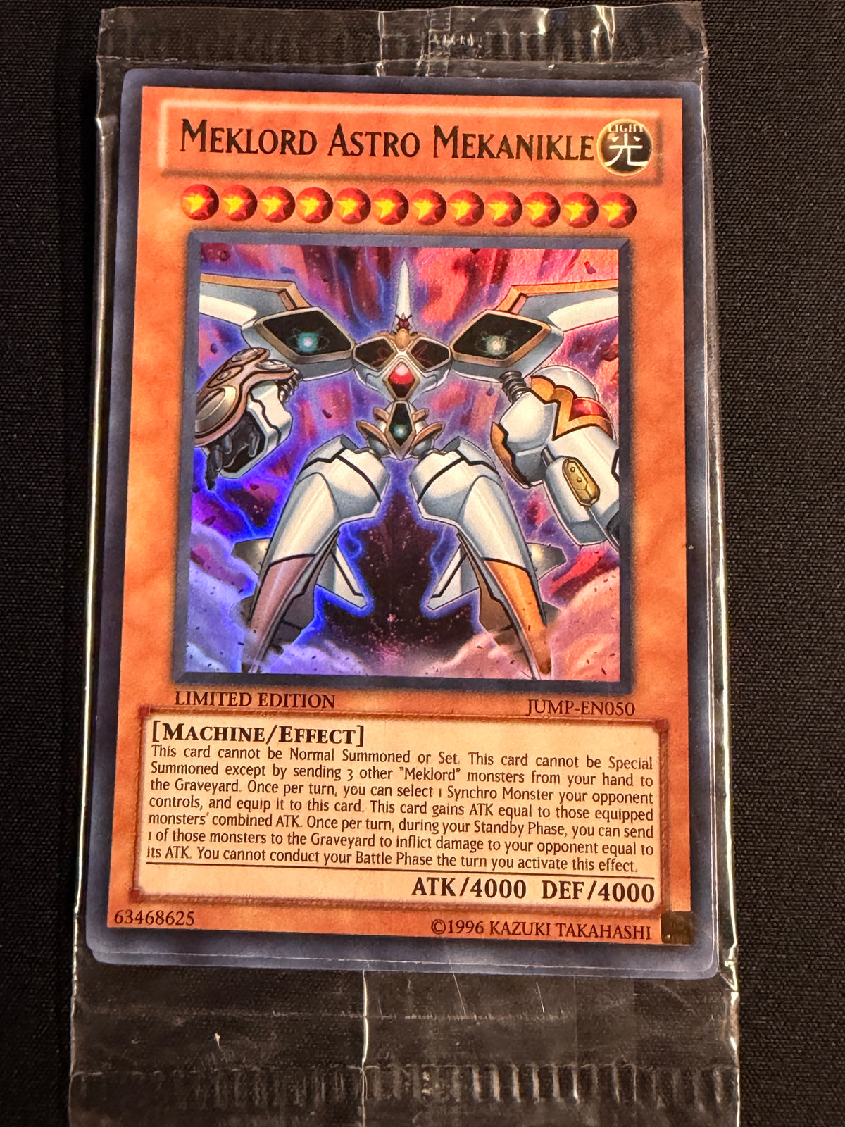 Meklord Astro Mekanikle JUMP-EN050 - Sealed Shonen Jump Promo Pack
