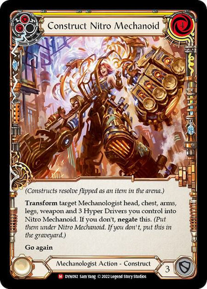 Construct Nitro Mechanoid // Nitro Mechanoid (Back)