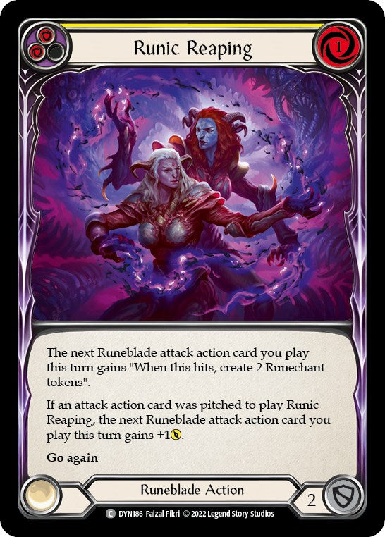 Runic Reaping (Yellow)