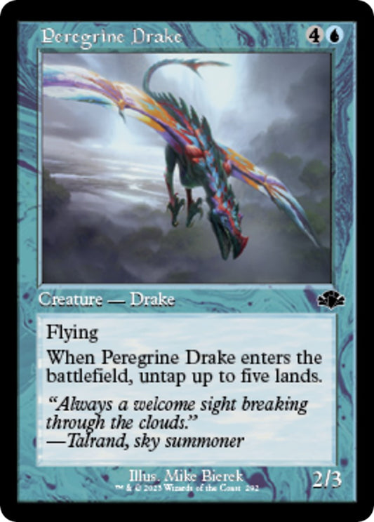 Peregrine Drake (Retro Frame)