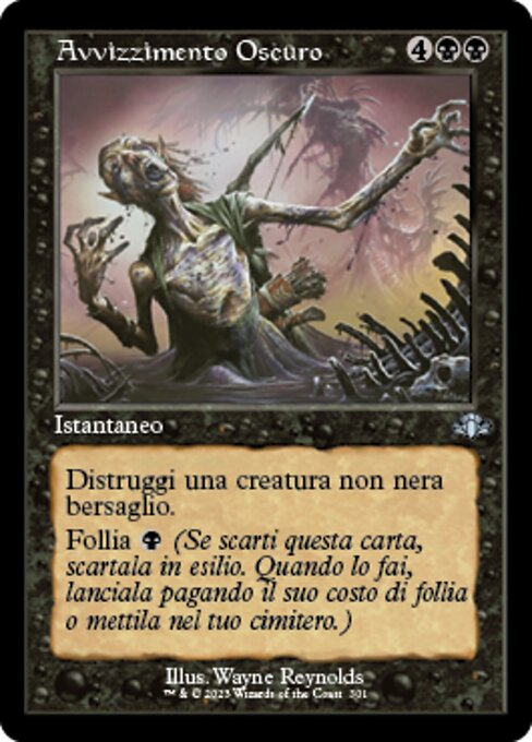 Dark Withering (Retro Frame)